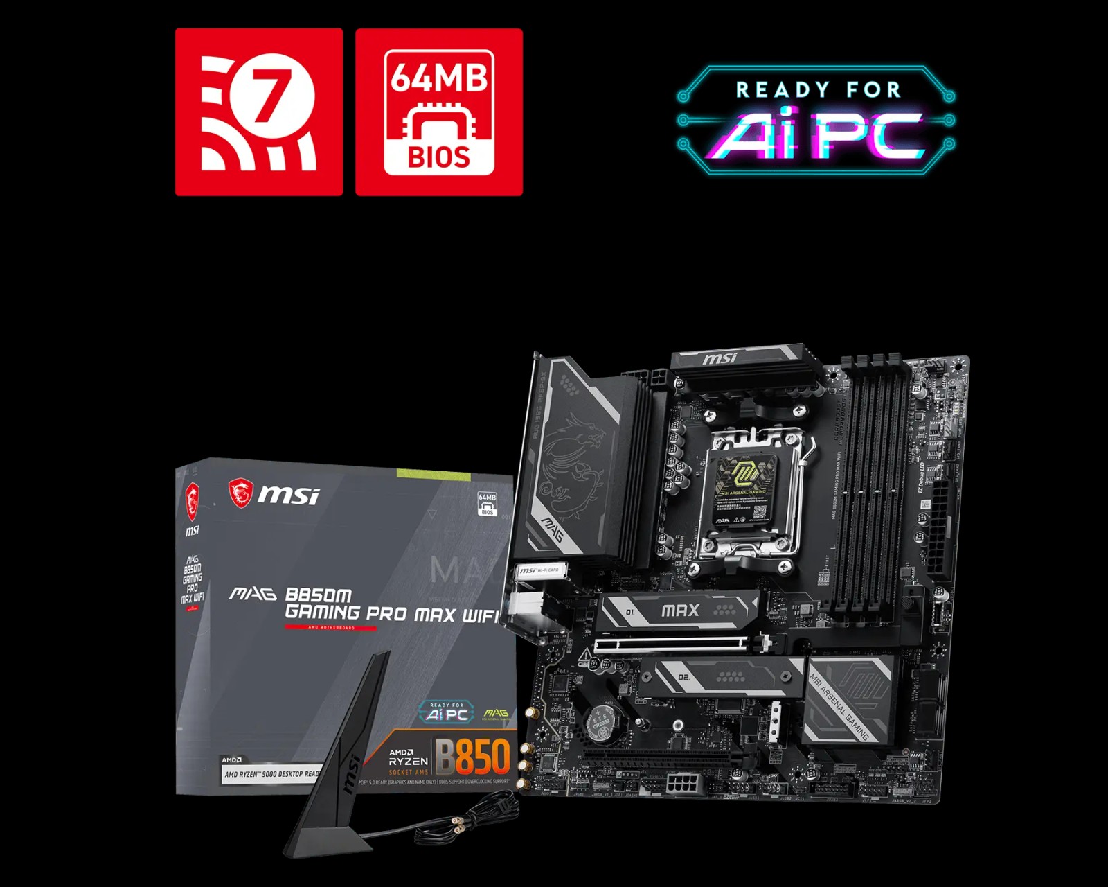 Ra mắt bo mạch chủ MAG B850M Gaming PRO MAX với công nghệ ép xung tiên tiến - Ảnh 2.