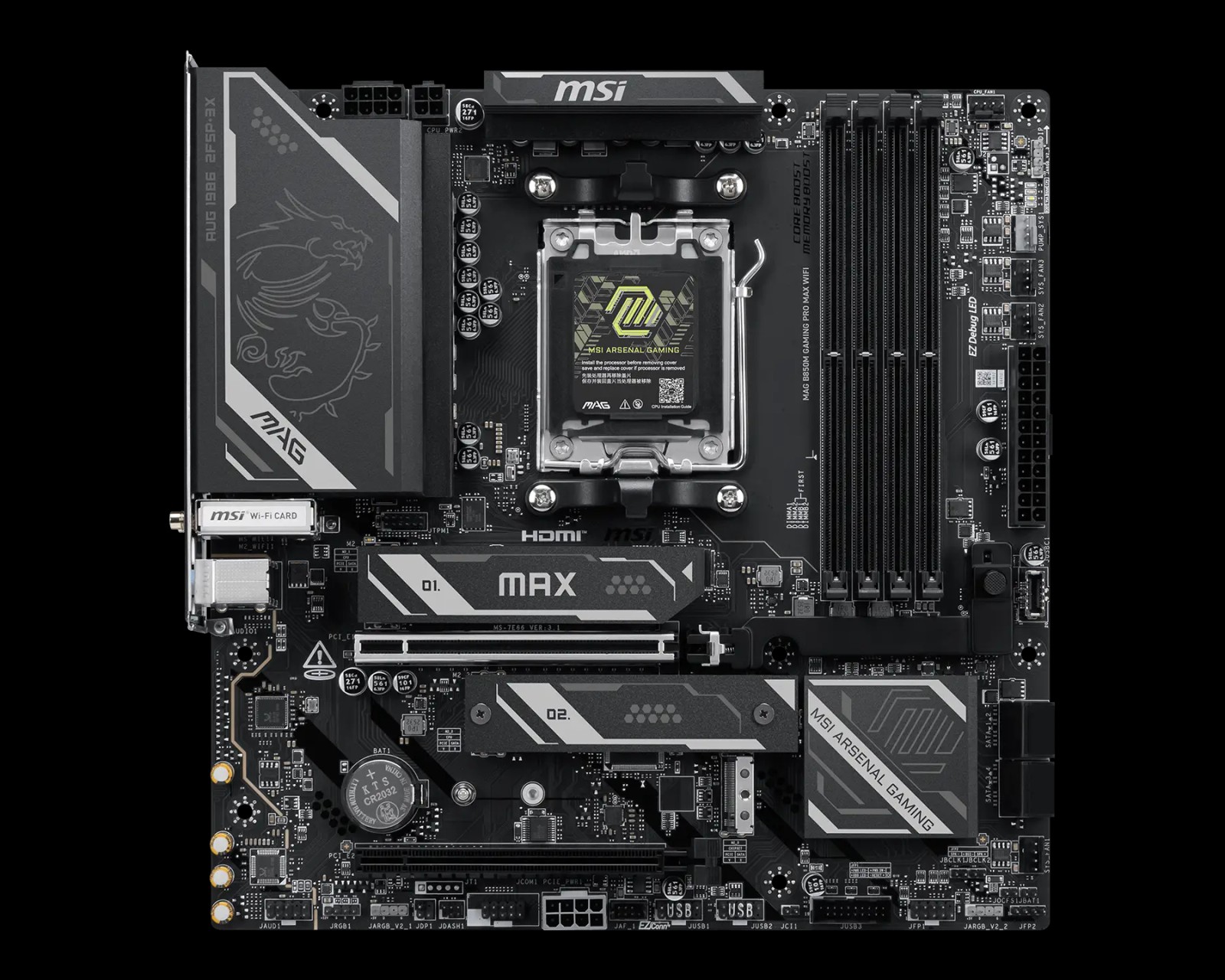 Ra mắt bo mạch chủ MAG B850M Gaming PRO MAX với công nghệ ép xung tiên tiến - Ảnh 3.