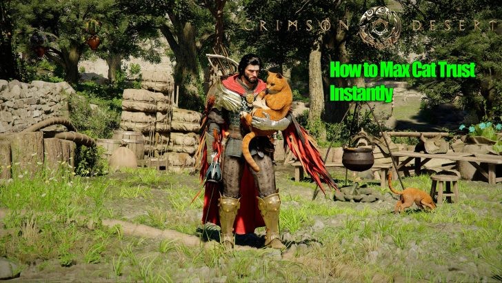 Cách nhanh chóng thuần hóa mèo trong Crimson Desert chỉ với một loại cá đặc biệt - Ảnh 1.