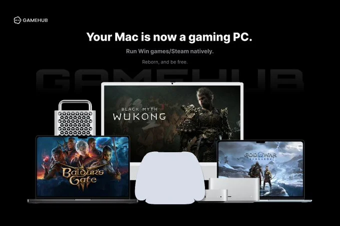 Ứng dụng GameHub sắp ra mắt trên macOS, mở ra cơ hội chơi game Steam và Windows trên Mac