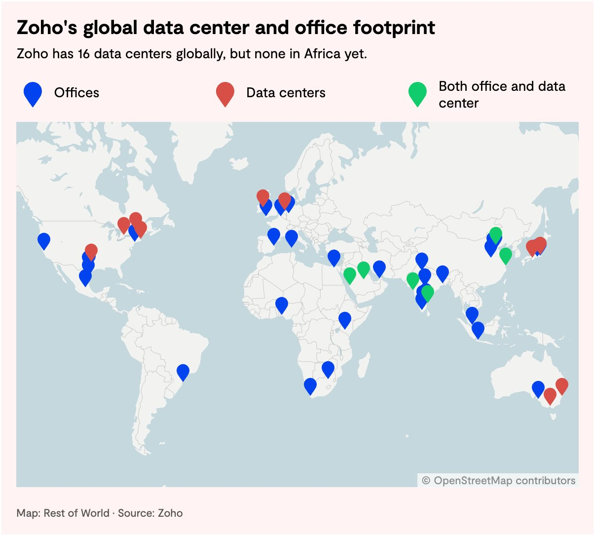 Hình ảnh minh họa cho các trung tâm xử lý dữ liệu