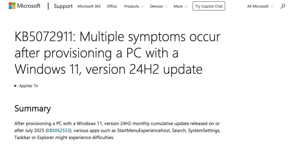 Microsoft thừa nhận gần như toàn bộ tính năng cốt lõi của Windows 11 đang gặp lỗi- Ảnh 1.
