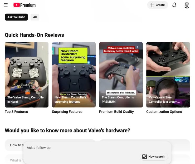 YouTube Bước Vào Kỷ Nguyên AI: Google Đổi Mới Thuật Toán Tìm Kiếm Video