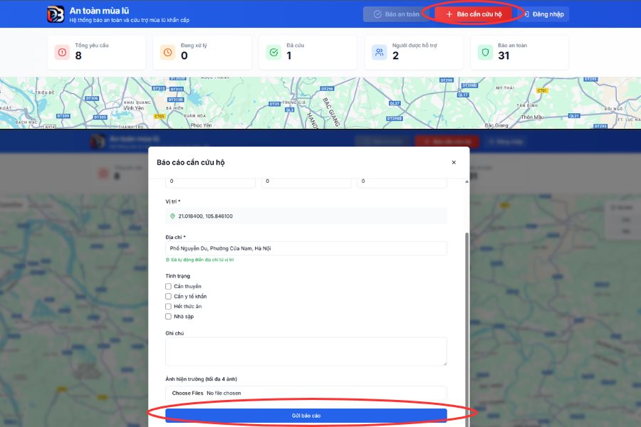 Xây dựng nền tảng cứu hộ khẩn cấp giữa thiên tai lịch sử
